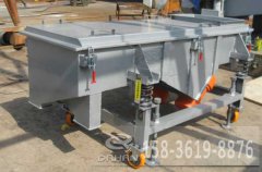 山東220V直線振動篩已發貨，張經理請注意查收！