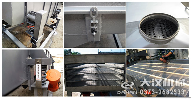 直線(xiàn)振動(dòng)篩分機(jī)細(xì)節(jié)