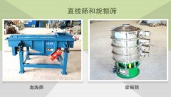 直線篩和旋振篩的區別是什么？